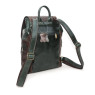 Рюкзак женский Natalia Kalinovskaya, "Стасия" зеленый/коричневый 