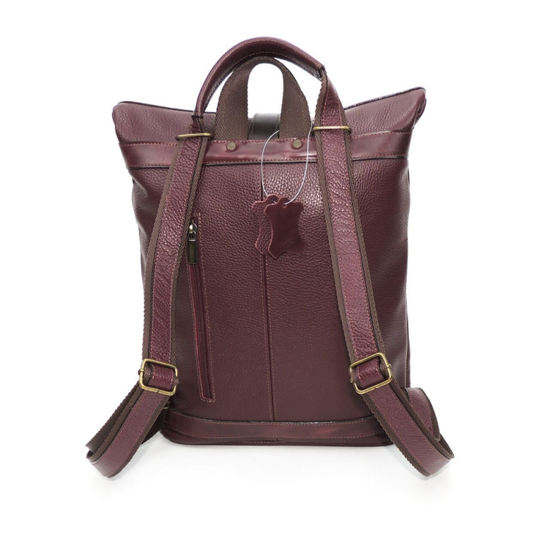 Сумка-рюкзак Natalia Kalinovskaya «Флер» СР-56.182 бордо