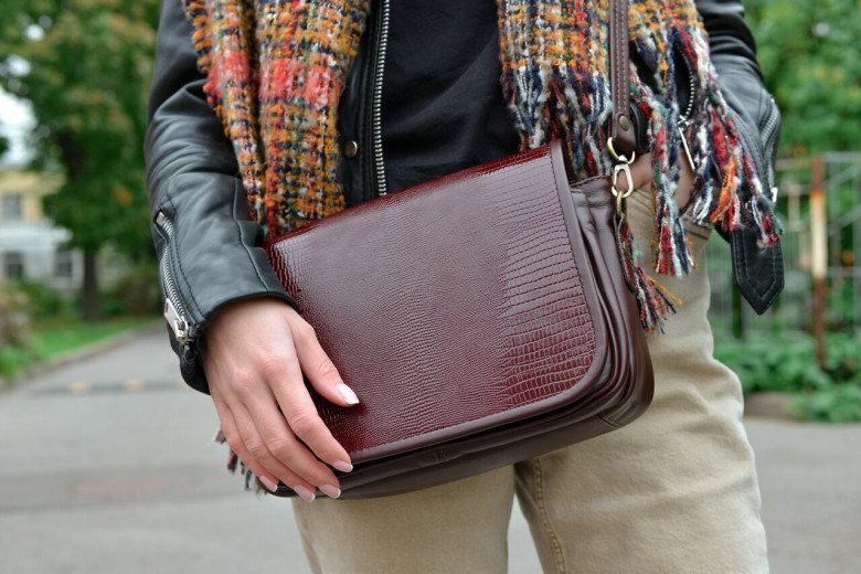 Сумка женская Natalia Kalinovskaya, С93 «Аресели» бордо 