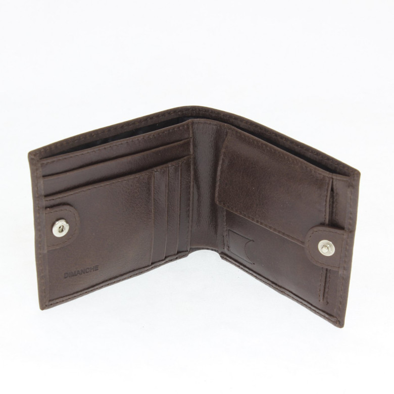 Мужское портмоне Dimanche Camel 635 коричневое, натуральная кожа Мужское портмоне Dimanche Camel 635 коричневое, натуральная кожа