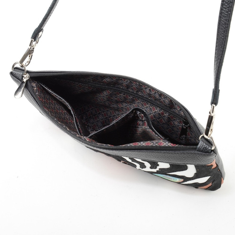 Сумка женская Protege, ДС-251-07, "Кот №5" чёрная Сумка женская Protege, ДС-251-07, "Кот №5" чёрная