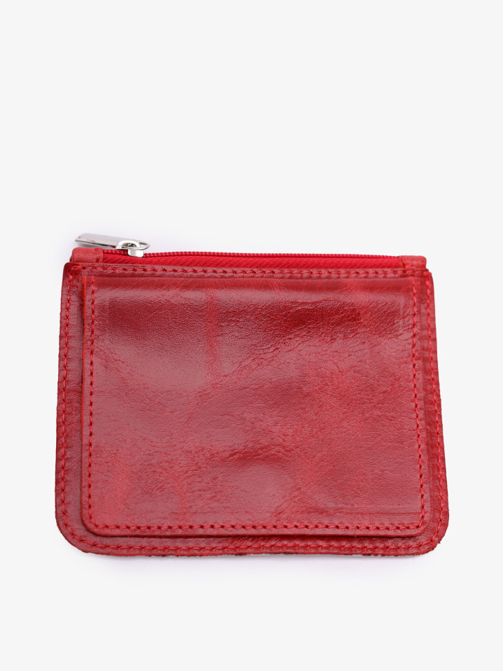 Картхолдер-монетница П-801ft-1930/001 красный Картхолдер-монетница П-801ft-1930/001 красный