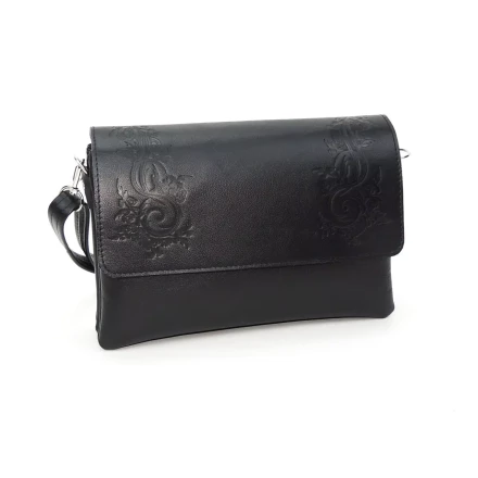 Женская кожаная сумка Natalia Kalinovskaya С 44т.711 Келен чёрная