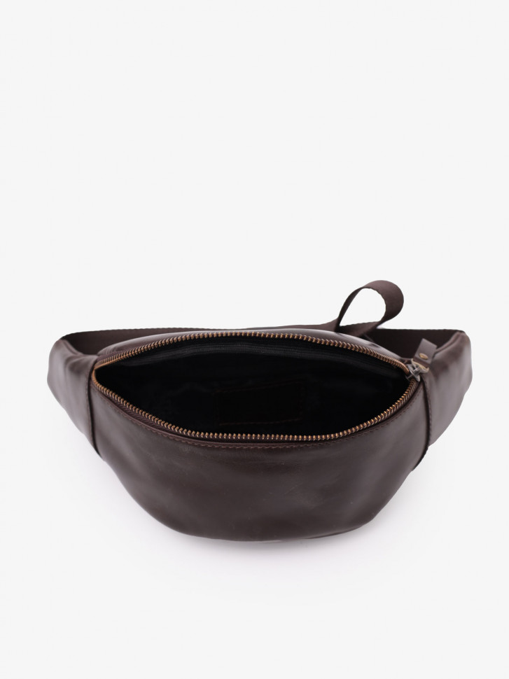 Сумка на пояс/плечо zн ALEXX ALG0119 коричневый пулап