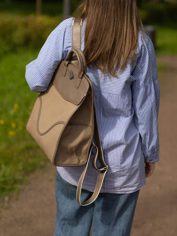 Рюкзак городской Baggins 58223 khaki (9031-9073)