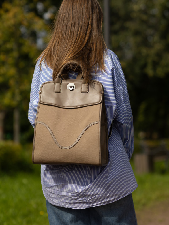 Рюкзак городской Baggins 58223 khaki (9031-9073)