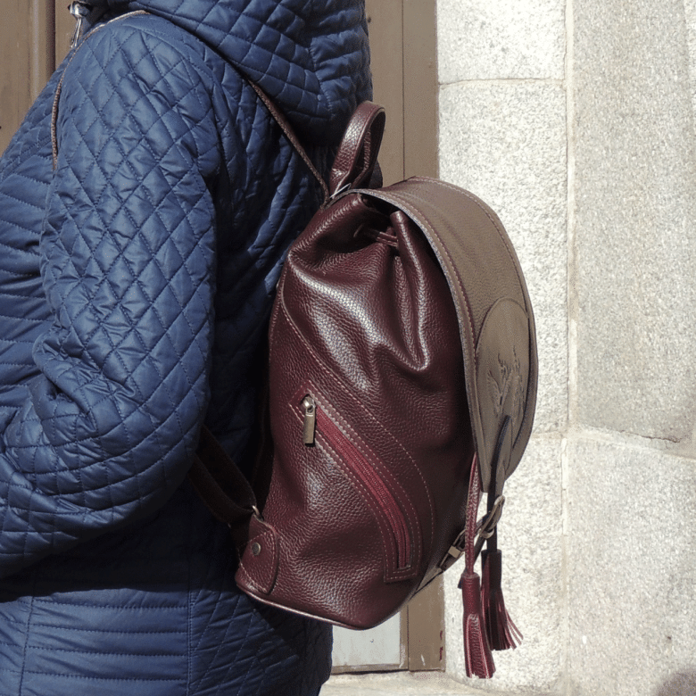 Рюкзак женский Natalia Kalinovskaya, "Лерия" бордо флотер