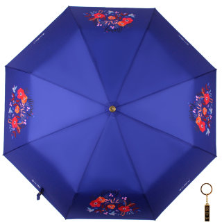 Зонт женский Flioraj, 16093 FJ синий