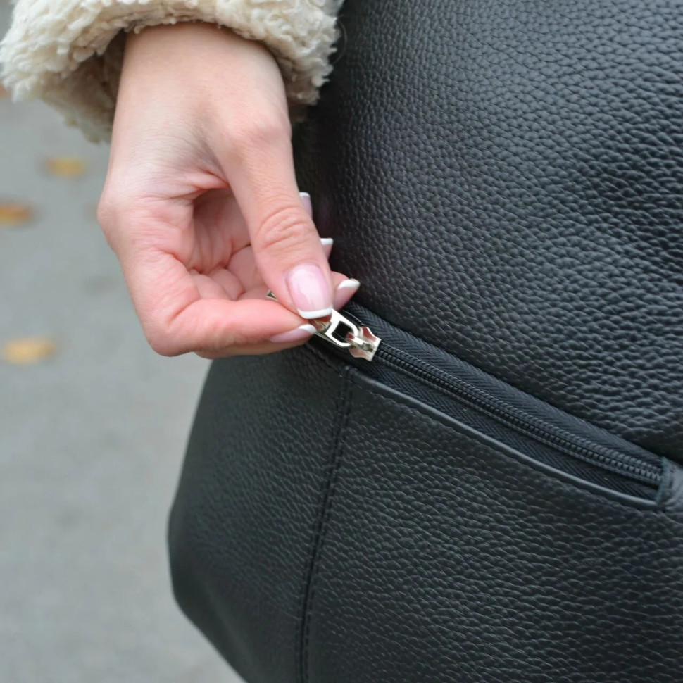 Рюкзак женский Natalia Kalinovskaya, «Урбан» черный флотер