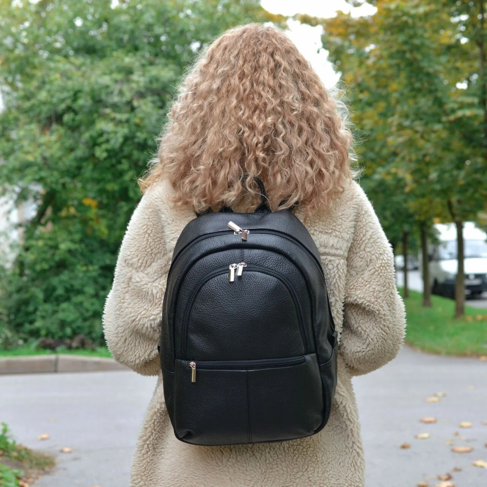 Рюкзак женский Natalia Kalinovskaya, «Урбан» черный флотер