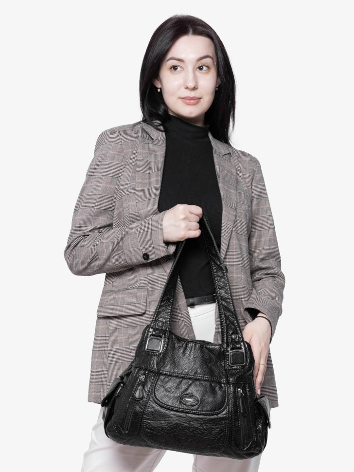 Сумка Runyi, А808 черная Сумка Runyi, А808 черная