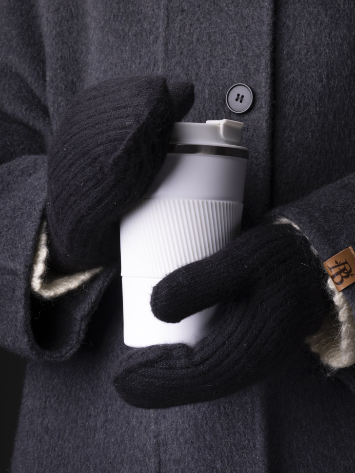 Варежки женские Корона 6559 черные