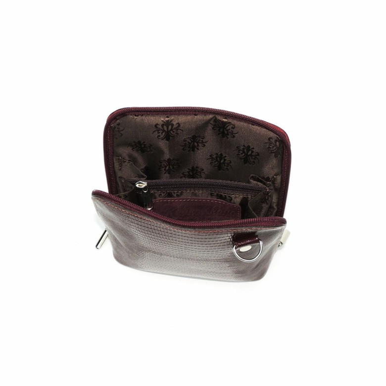 Женская кожаная сумка Natalia Kalinovskaya С83р коричневая Женская кожаная сумка Natalia Kalinovskaya С83р коричневая