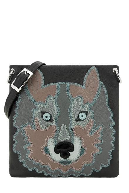 Сумка Protege ДС-144-142 "Волк" черный Сумка Protege ДС-144-142 "Волк" черный