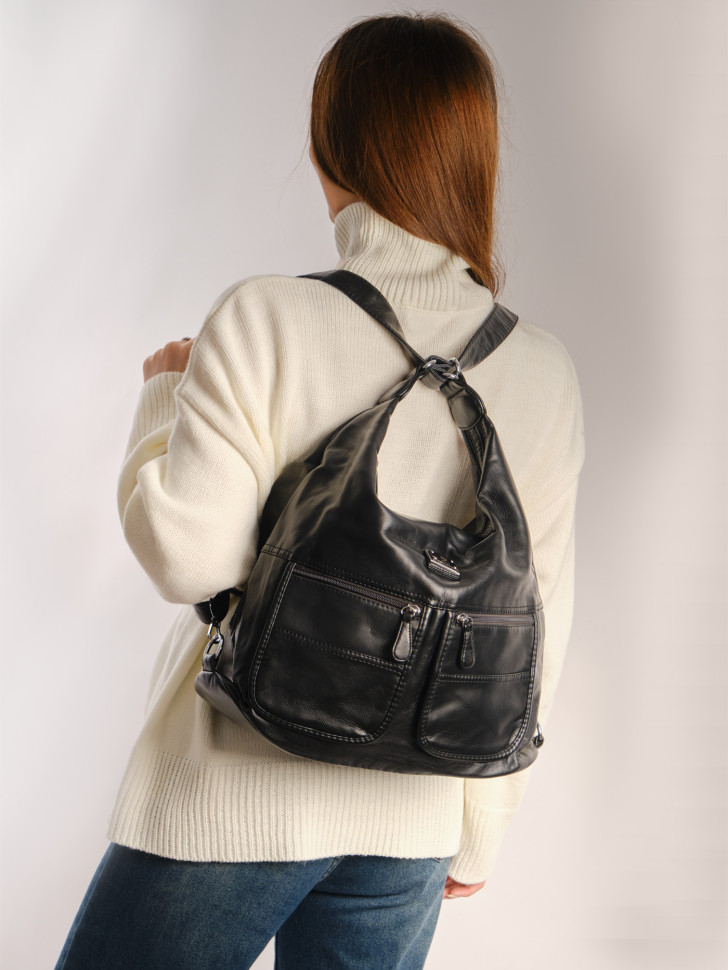 Сумка-рюкзак Runyi 8615 black Сумка-рюкзак Runyi 8615 black