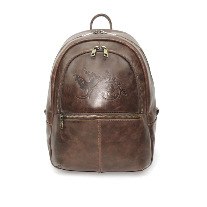 Рюкзак женский Natalia Kalinovskaya, «Эша» коричневый гладкий Рюкзак женский Natalia Kalinovskaya, «Эша» коричневый гладкий