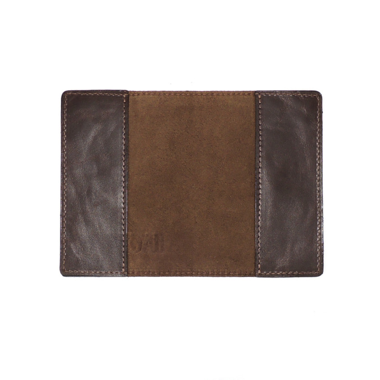 Обложка для паспорта кожаная Коричневый, Растение Обложка для паспорта кожаная Коричневый, Растение