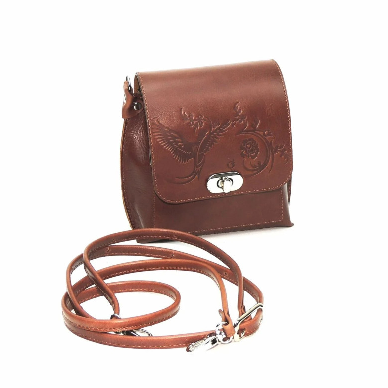 Сумка женская Natalia Kalinovskaya 76п.621 "Капри" Птица рыжая