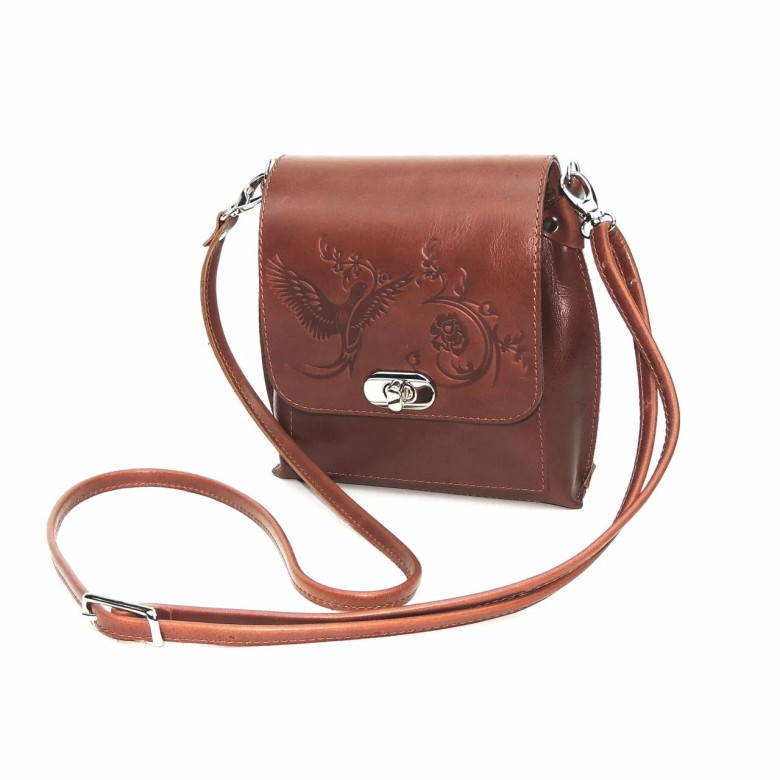 Сумка женская Natalia Kalinovskaya 76п.621 "Капри" Птица рыжая