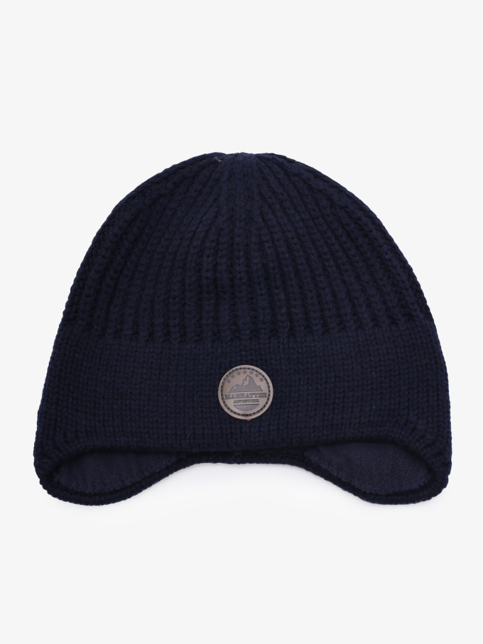 Ушанка мужская 12770 MARHATTER темно-синяя (57-59)