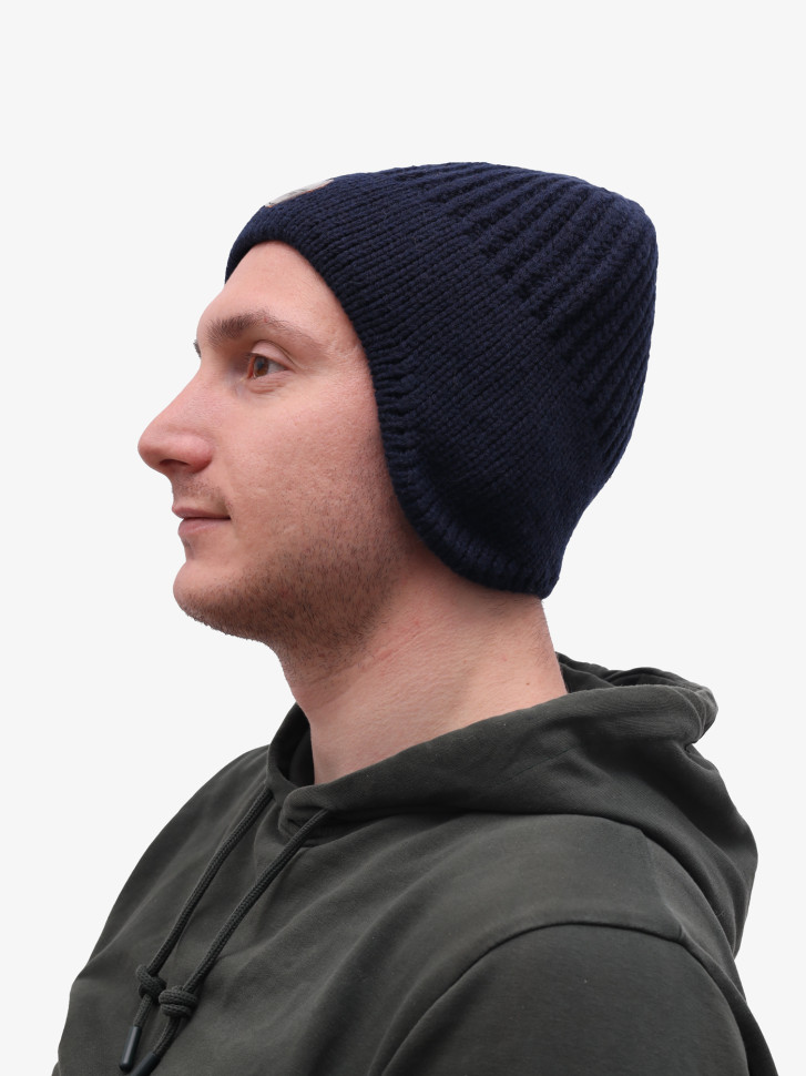 Ушанка мужская 12770 MARHATTER темно-синяя (57-59)