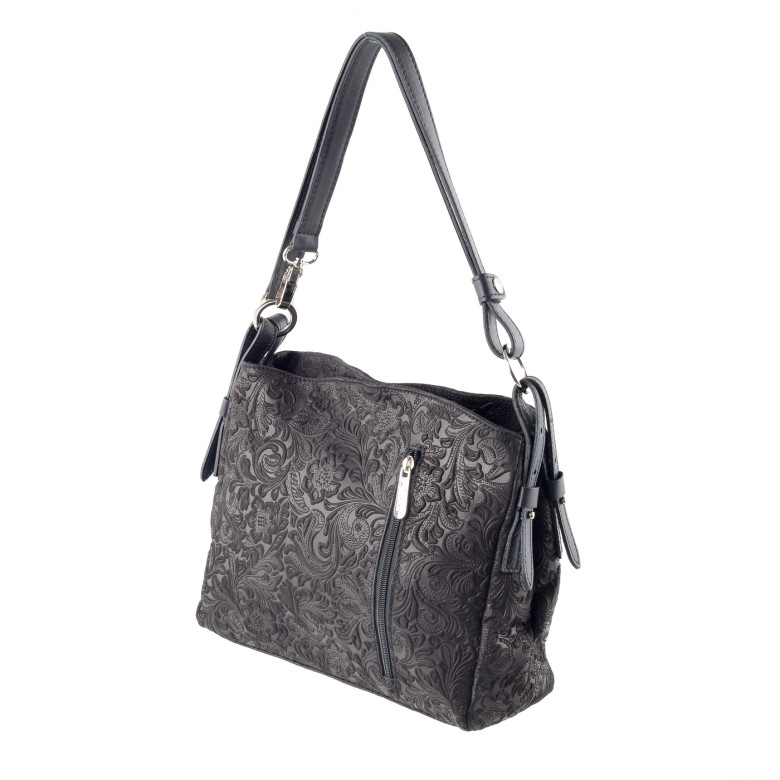 Сумка женская итальянская Roberta Firenze sissi 839 чёрная Сумка женская итальянская Roberta Firenze sissi 839 чёрная