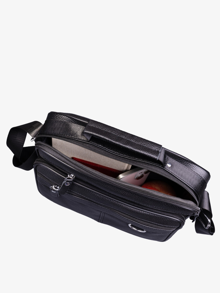 Сумка мужская Baggins 8720 черная Сумка мужская Baggins 8720 черная