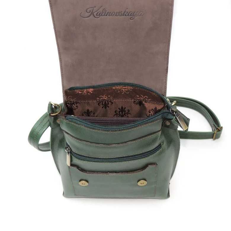 Сумка женская Natalia Kalinovskaya «Джессика» зелёная