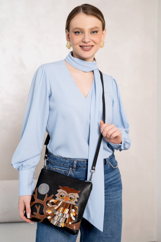 Сумка Protege ДС-310-92 "Сова-№2" черный