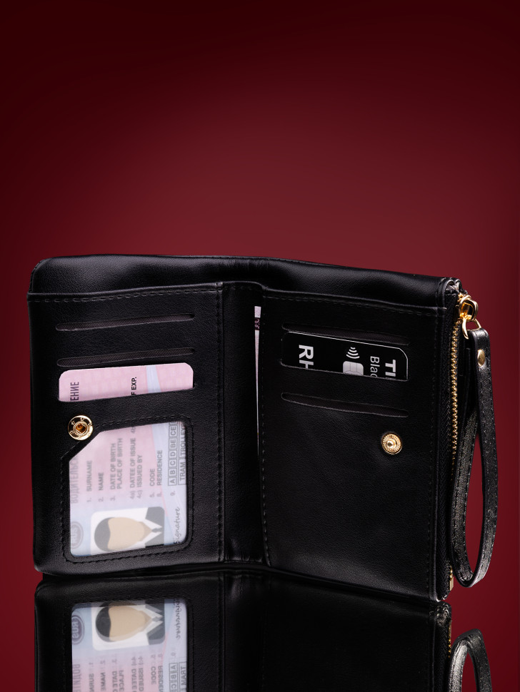 Портмоне женское David Jones P158 black Портмоне женское David Jones P158 black