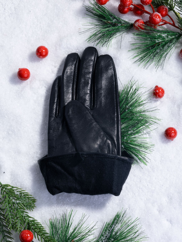 Перчатки женские Fioretto 200417 черные Перчатки женские Fioretto 200417 черные