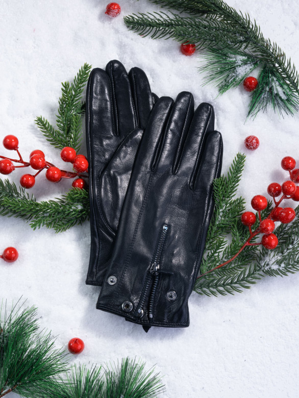 Перчатки женские Fioretto 200417 черные Перчатки женские Fioretto 200417 черные