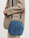 Сумка Curanni 2477 замша джинс
