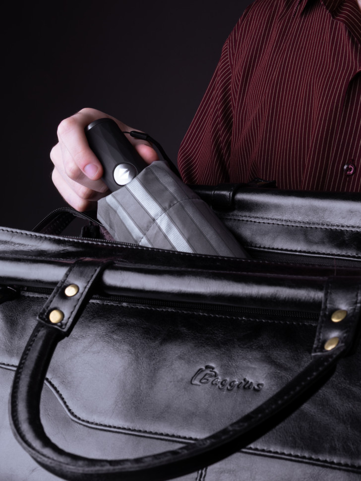 Сумка дорожная Baggins 1037 черная пулл-ап