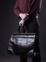 Сумка дорожная Baggins 1037 черная пулл-ап
