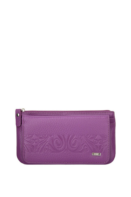 Кошелёк женский 79213 ИНКАНТО МАДЖЕНТА флотер тиснение кэж.фуксия