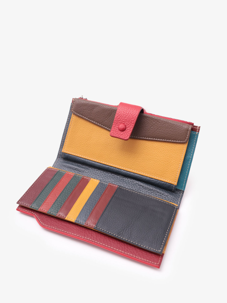 Кошелёк женский Cossroll 14-1712A-1 мульти red Кошелёк женский Cossroll 14-1712A-1 мульти red