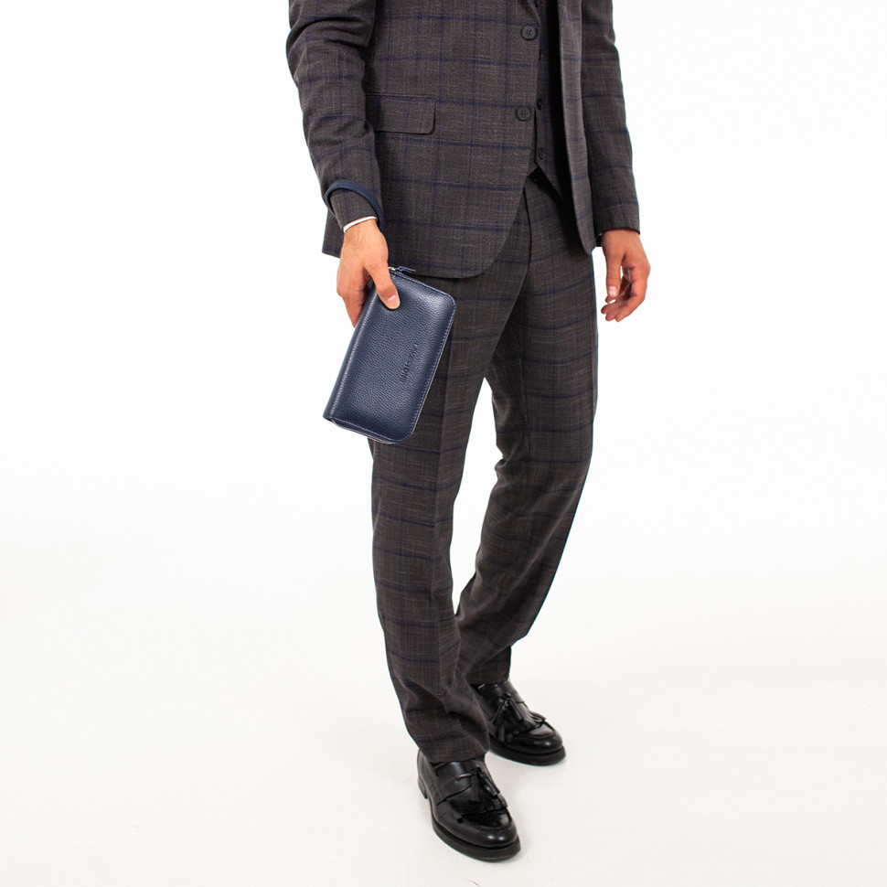 Клатч мужской Bantry Dark Blue Клатч мужской Bantry Dark Blue