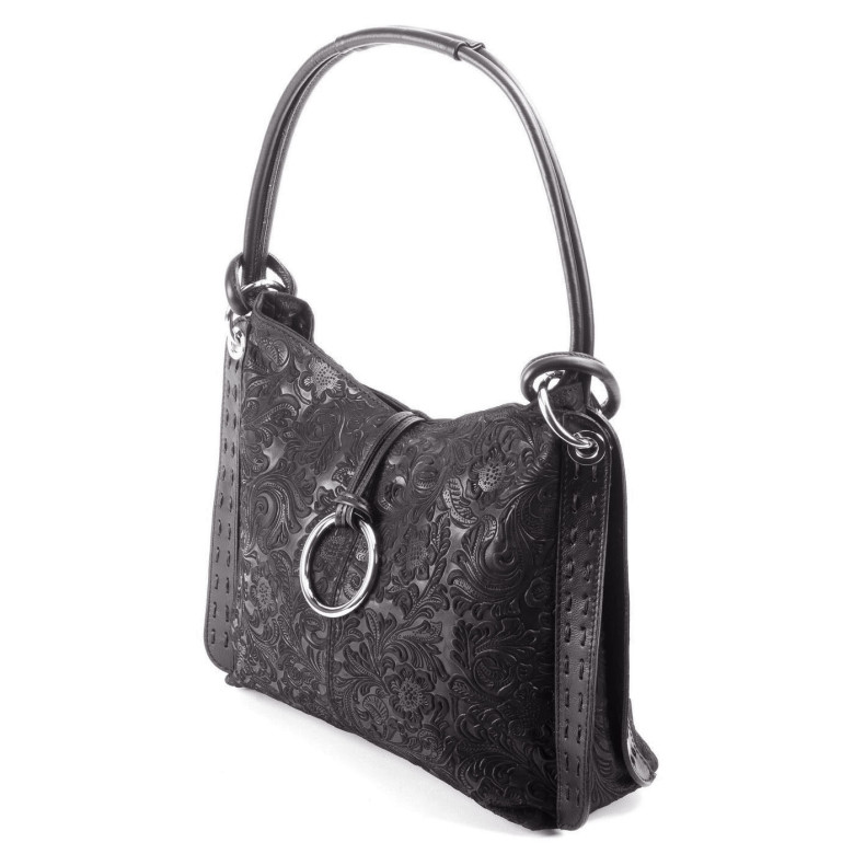 Сумка женская итальянская Roberta Firenze sissi 153 чёрная