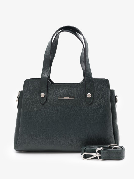 Сумка женская Karya 2390 тёмно-зелёная Сумка женская Karya 2390 тёмно-зелёная