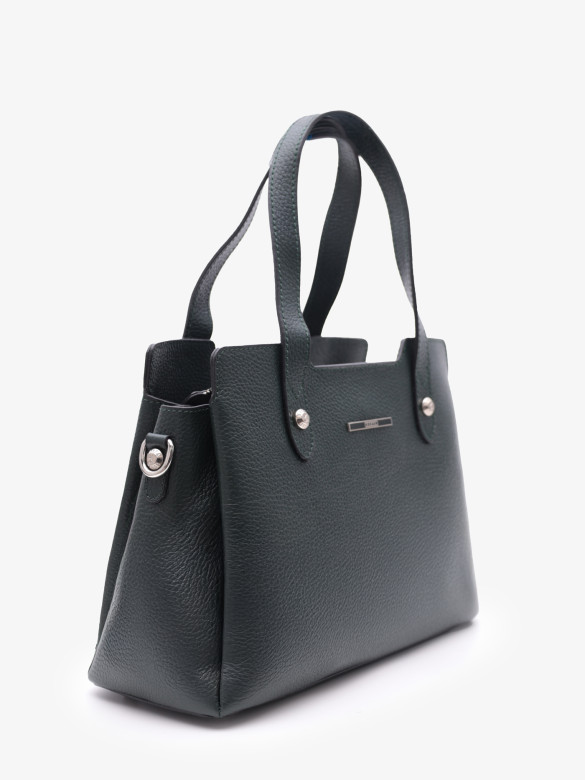 Сумка женская Karya 2390 тёмно-зелёная Сумка женская Karya 2390 тёмно-зелёная