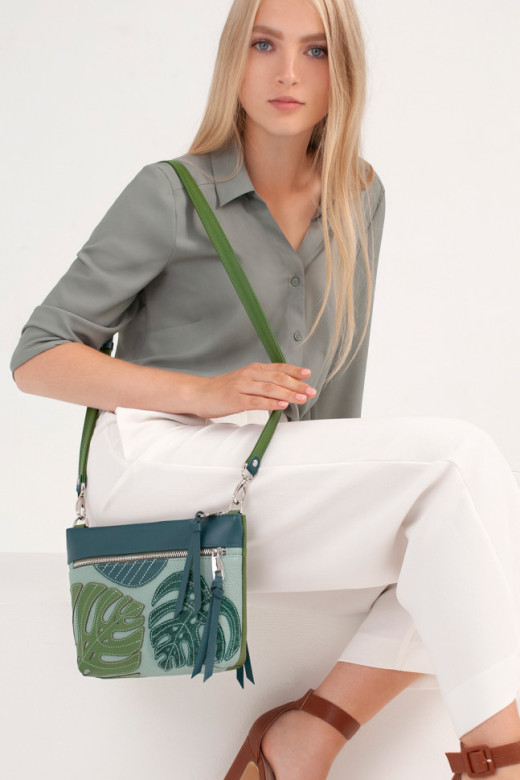 Сумка женская Protege, ДС-446-260, "Принт №3" жёлтая 