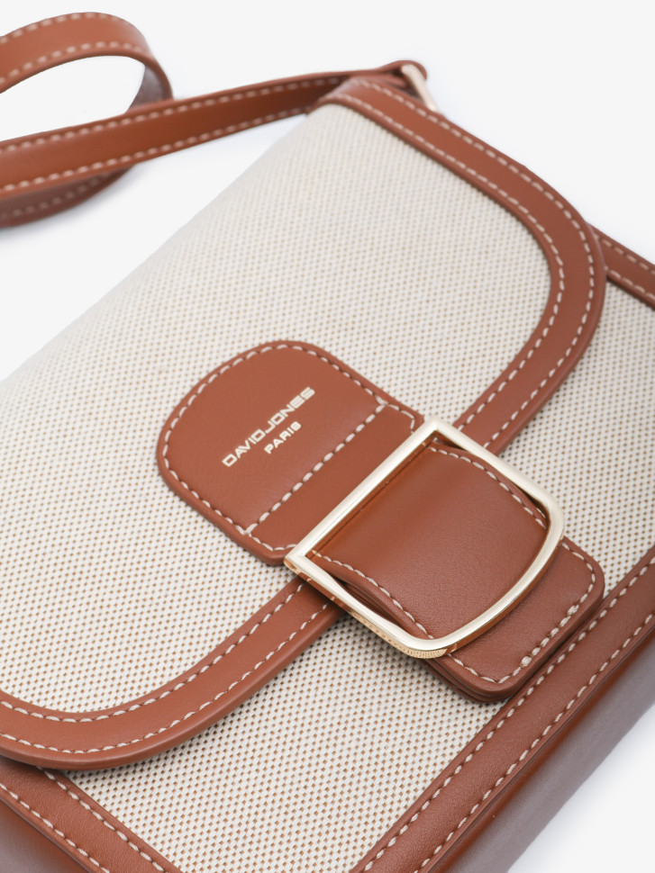 Сумка женская David Jones 7014 cognac Сумка женская David Jones 7014 cognac