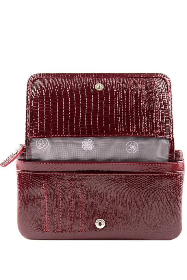 Кошелёк женский 60675 ИНКАНТО CHERRY варан