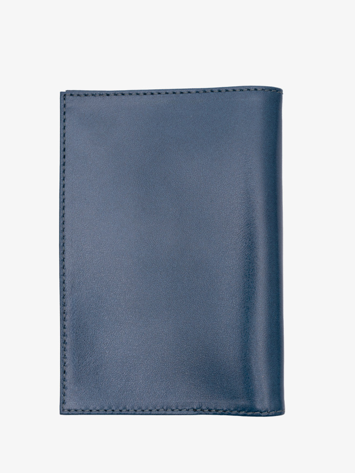 Обложка для паспорта ОП-104ft-1100/101 синий