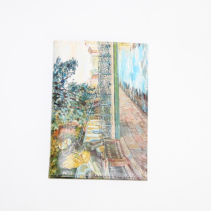 Обложка для паспорта 02-006-018-21 "Мост со сфинксами"