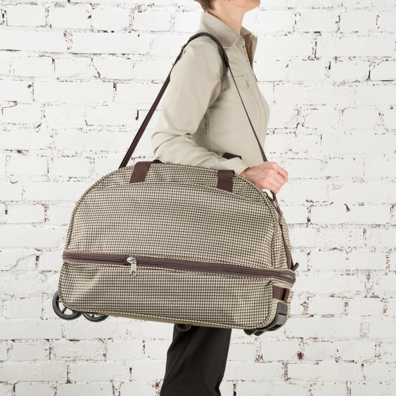 Сумка дорожная Voyage 6-294 гусиная лапка