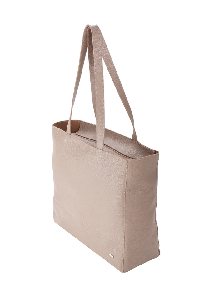 Сумка-шопер Esse ЗОЯ PRALINE 78346 флотер песок Сумка-шопер Esse ЗОЯ PRALINE 78346 флотер песок