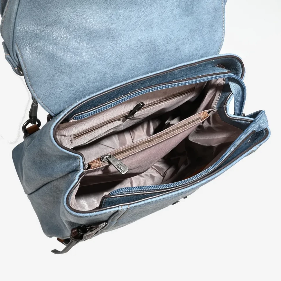 Рюкзак городской Flame Dance 6010 blue Рюкзак городской Flame Dance 6010 blue