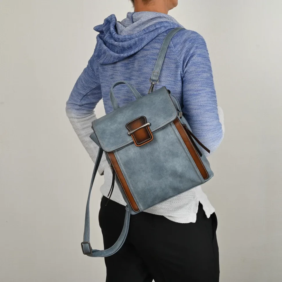 Рюкзак городской Flame Dance 6010 blue Рюкзак городской Flame Dance 6010 blue